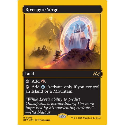 Riverpyre Verge, 503, rare, Magic: The Gathering, Aetherdrift