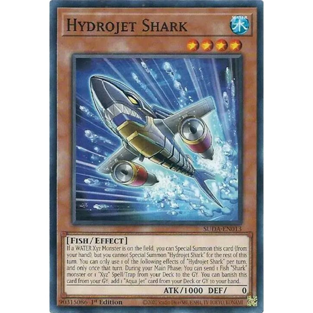 Hydrojet Shark SUDA-EN013 Common Yu-Gi-Oh Supreme Darkness
