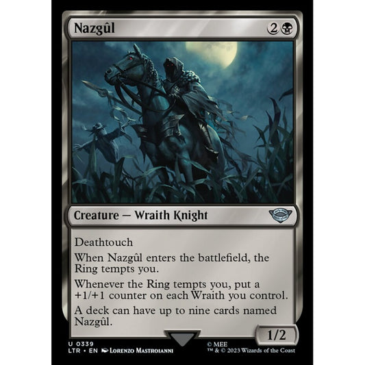 Nazgûl, uncommon, 339, Magic the Gathering, The Lord of the Rings: Tales of Middle-earth