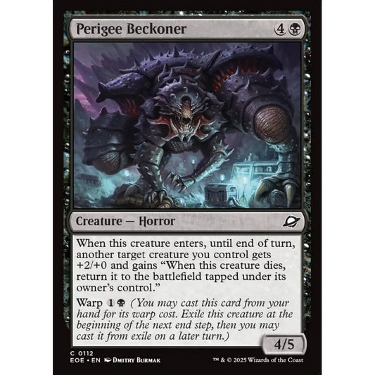 Perigee Beckoner common 112 Magic the Gathering Edge of Eternities
