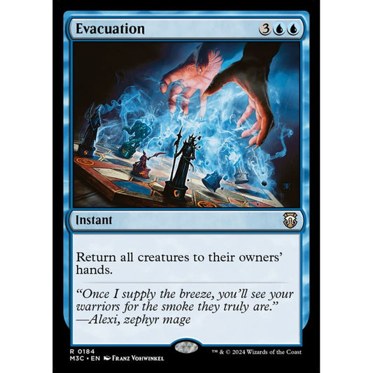 Evacuation, 184, rare, Magic: The Gathering, Modern Horizons 3