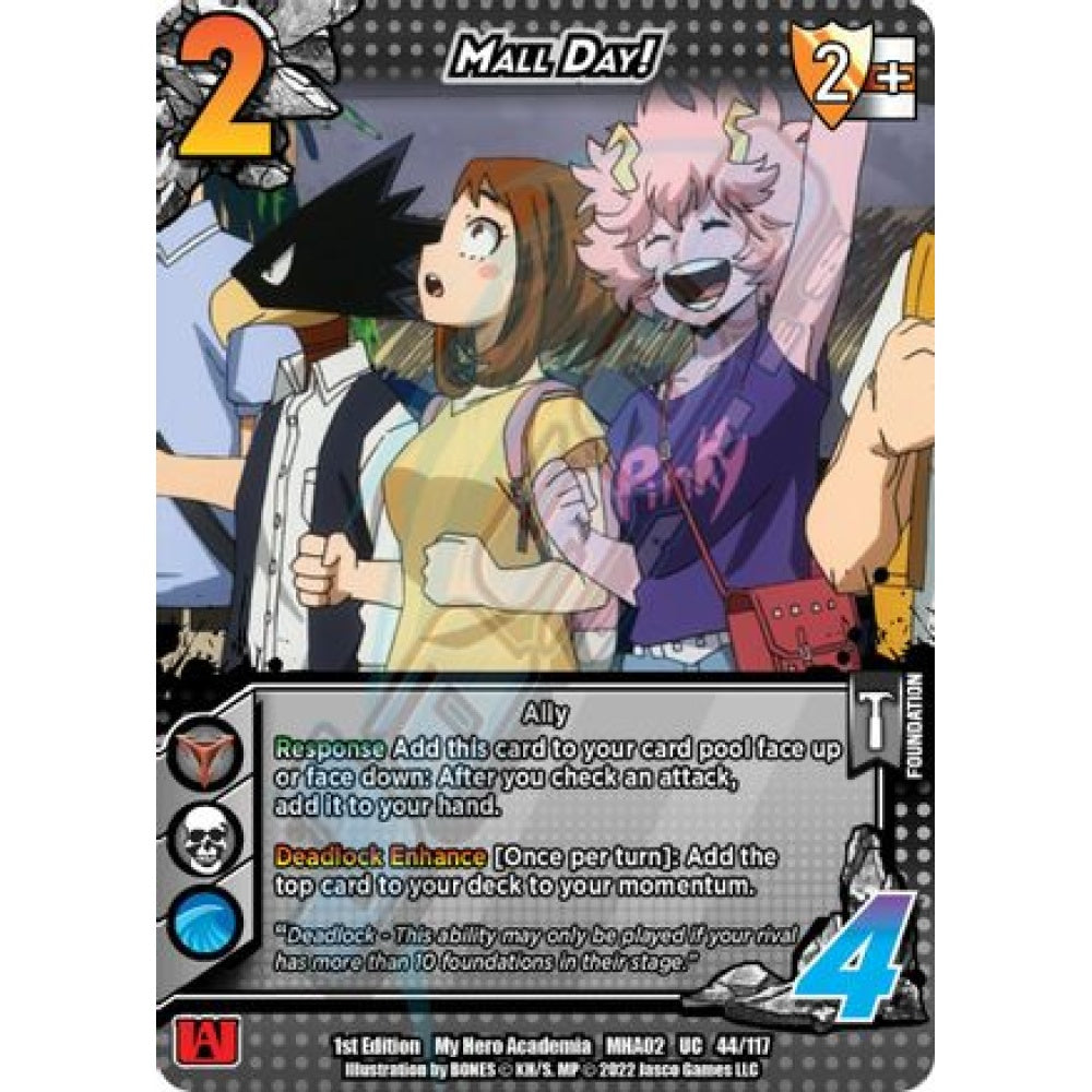 Mall Day!, 44/117, UC, UniVersus, MHA02 Crimson Rampage