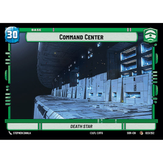 Command Center / Shield Token, 23, C, Star Wars Unlimited, Sparks Of Rebellion