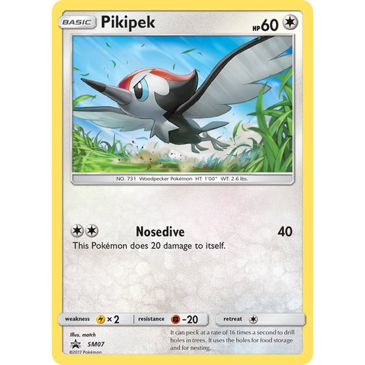 Pikipek Promo SM07 Pokemon Card Game Sun & Moon Promos