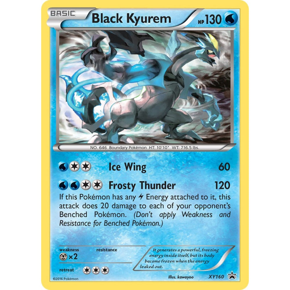 Black Kyurem Promo XY160 Pokemon Card Game XY Promos