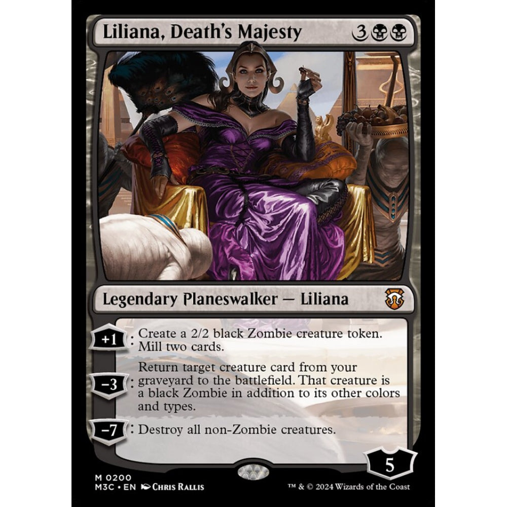 Liliana, Death's Majesty, 200, mythic, Magic: The Gathering, Modern Horizons 3