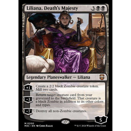 Liliana, Death's Majesty, 200, mythic, Magic: The Gathering, Modern Horizons 3