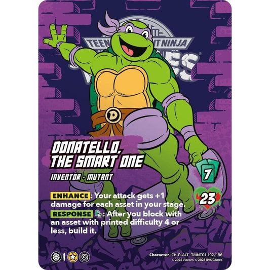 Donatello, the Smart One 192/186 TMNT01 Universus Teenage Mutant Ninja Turtles Character CH-R-ALT