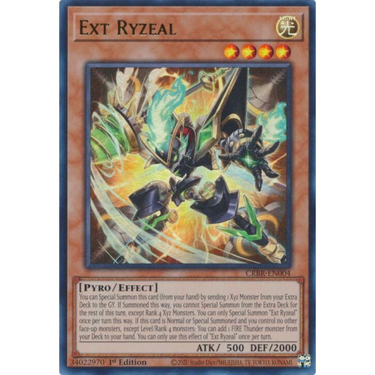 Ext Ryzeal CRBR-EN004 Ultra Yu-Gi-Oh Crossover Breakers