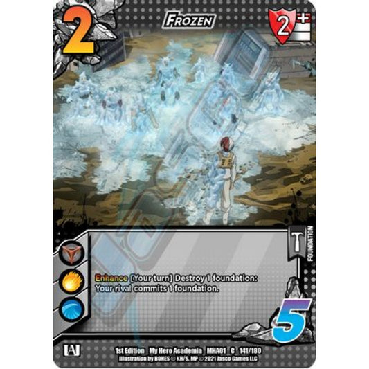 Frozen, 141/180, C, UniVersus, MHA01 My Hero Academia