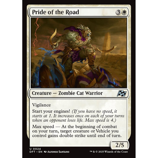 Pride of the Road, 24, uncommon, Magic: The Gathering, Aetherdrift
