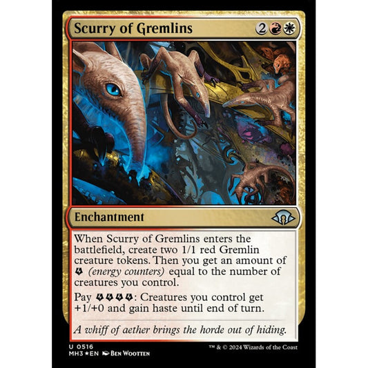 Scurry of Gremlins, 516, uncommon, Magic: The Gathering, Modern Horizons 3
