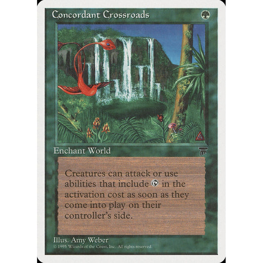 Concordant Crossroads rare 60 Magic the Gathering Chronicles