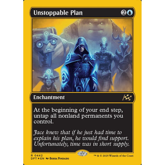 Unstoppable Plan, 442, rare, Magic: The Gathering, Aetherdrift