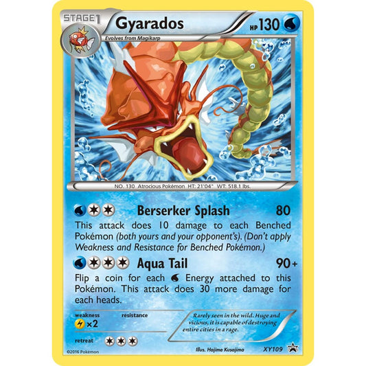 Gyarados Promo XY109 Pokemon Card Game XY Promos