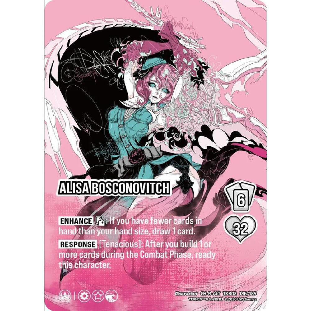 Alisa Bosconovitch 186/185 TK802 Universus Tekken 8 Character CH-ALT
