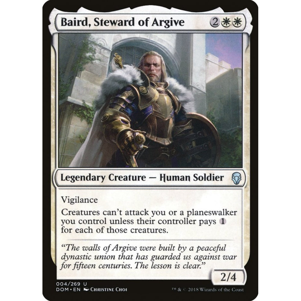 Baird, Steward of Argive uncommon 4 Magic the Gathering Dominaria