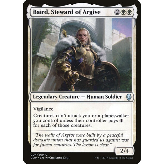 Baird, Steward of Argive uncommon 4 Magic the Gathering Dominaria