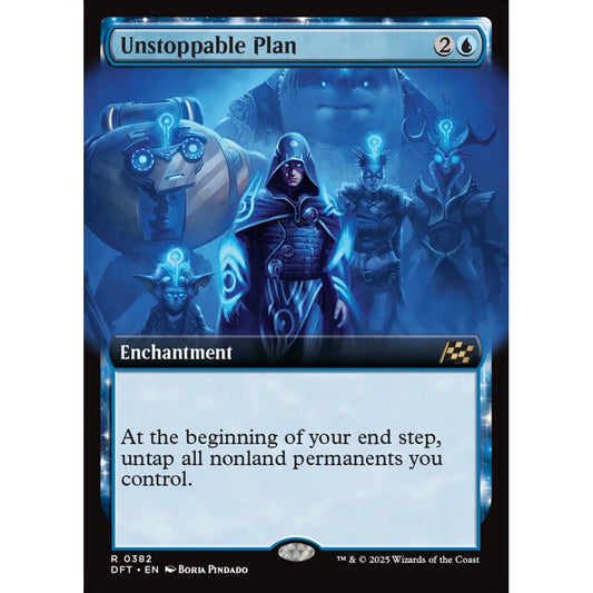 Unstoppable Plan, 382, rare, Magic: The Gathering, Aetherdrift