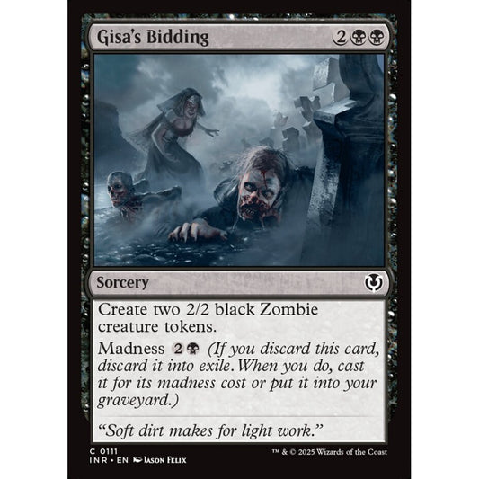 Gisa's Bidding, 111, common, Magic: The Gathering, Innistrad Remastered