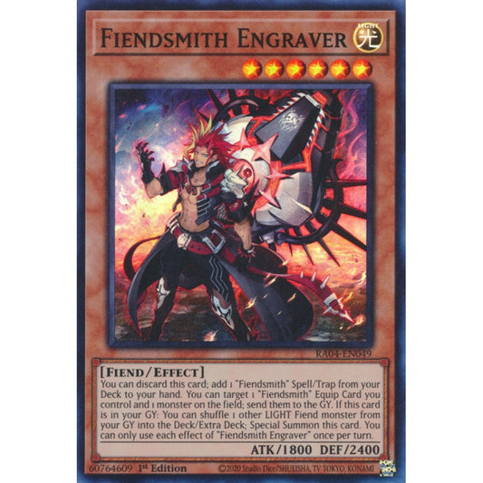 Fiendsmith Engraver INFO-EN017 Secret Secret Rare Yu-Gi-Oh The Infinite Forbidden in Art