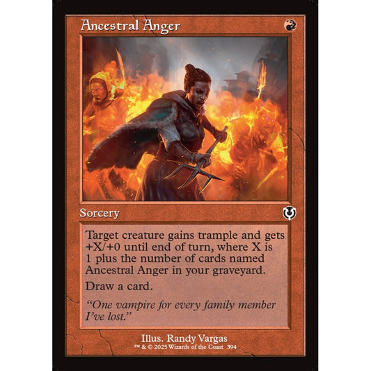 Ancestral Anger, 394, common, Magic: The Gathering, Innistrad Remastered