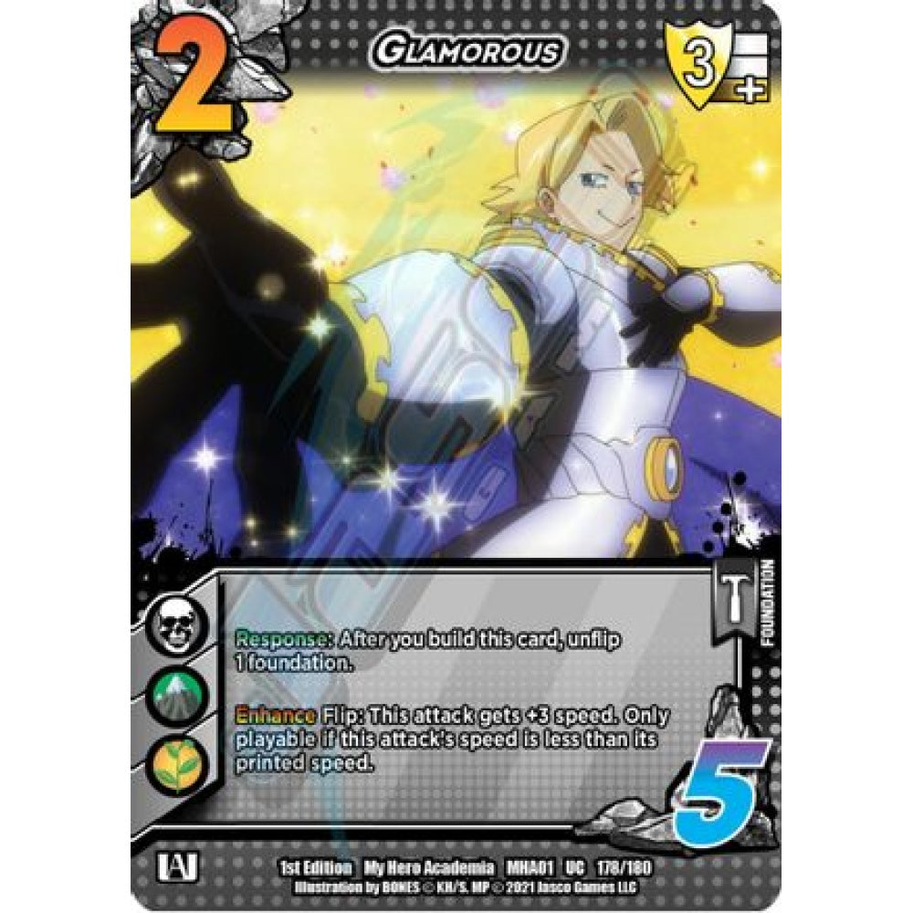 Glamorous, 178/180, UC, UniVersus, MHA01 My Hero Academia
