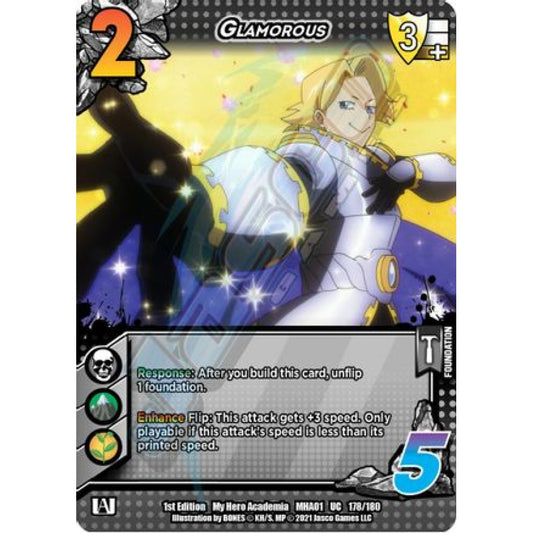 Glamorous, 178/180, UC, UniVersus, MHA01 My Hero Academia