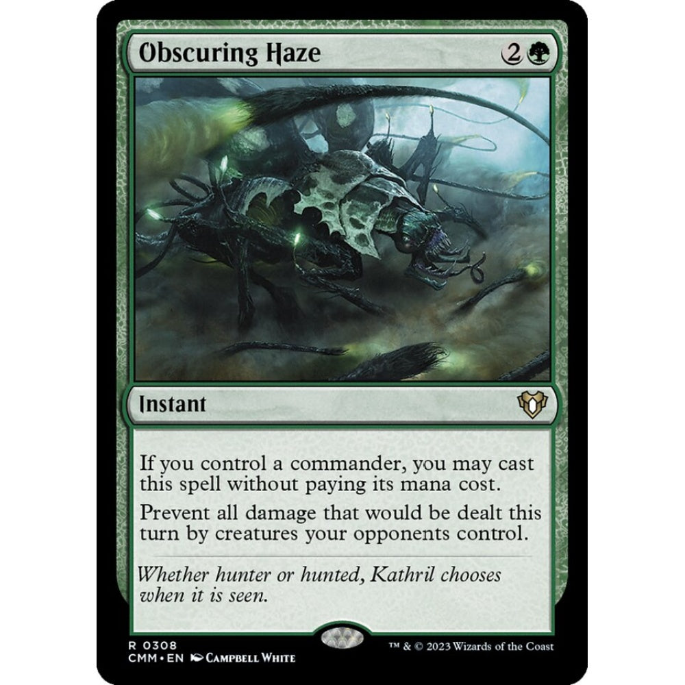 Obscuring Haze rare 308 Magic the Gathering Commander Masters