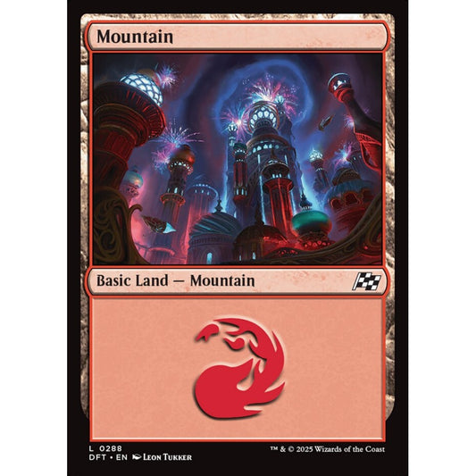 Mountain, 288, common, Magic: The Gathering, Aetherdrift