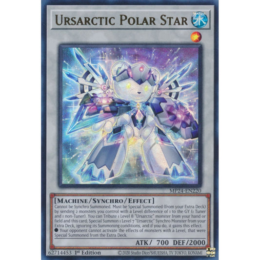 Ursarctic Polar Star MP24-EN220 Ultra Ultra Rare Yu-Gi-Oh 25th Anniversary Tin: Dueling Mirrors in Art