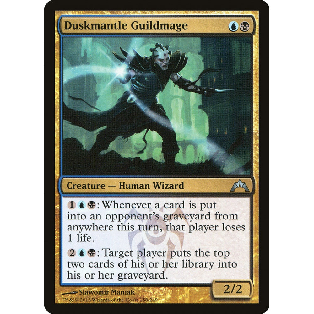 Duskmantle Guildmage uncommon 158 Magic the Gathering Gatecrash