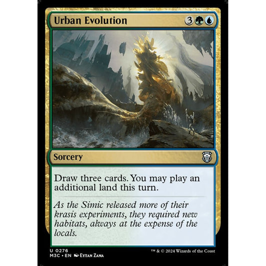 Urban Evolution, 276, uncommon, Magic: The Gathering, Modern Horizons 3