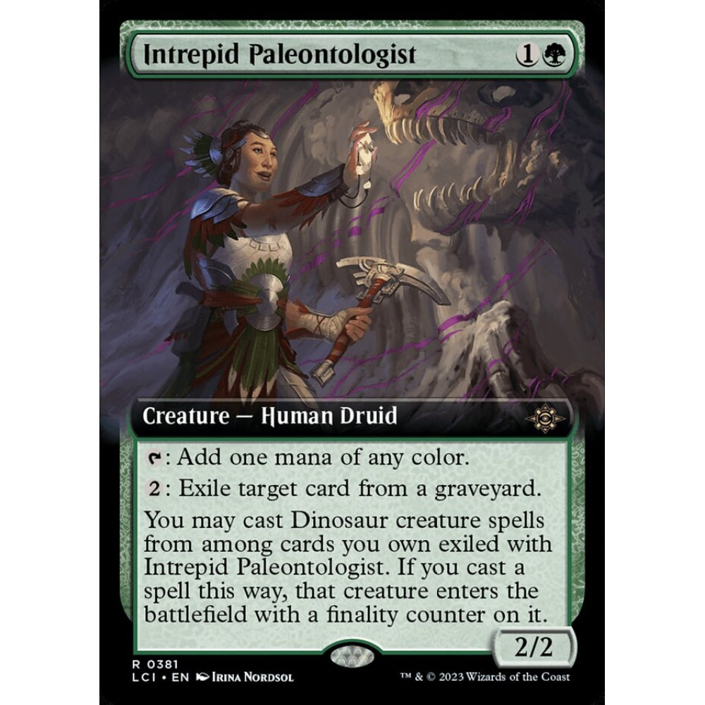 Intrepid Paleontologist rare 381 Magic the Gathering The Lost Caverns of Ixalan