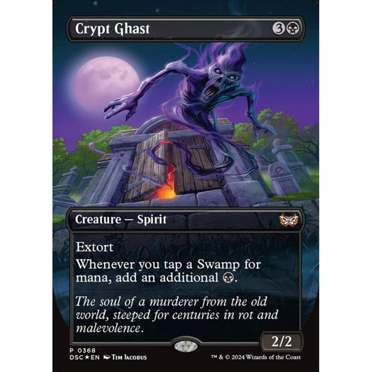 Crypt Ghast, 368, mythic, Magic: The Gathering, Duskmourn: House of Horror