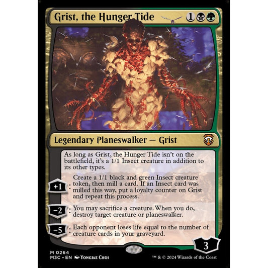 Grist, the Hunger Tide, 264, mythic, Magic: The Gathering, Modern Horizons 3