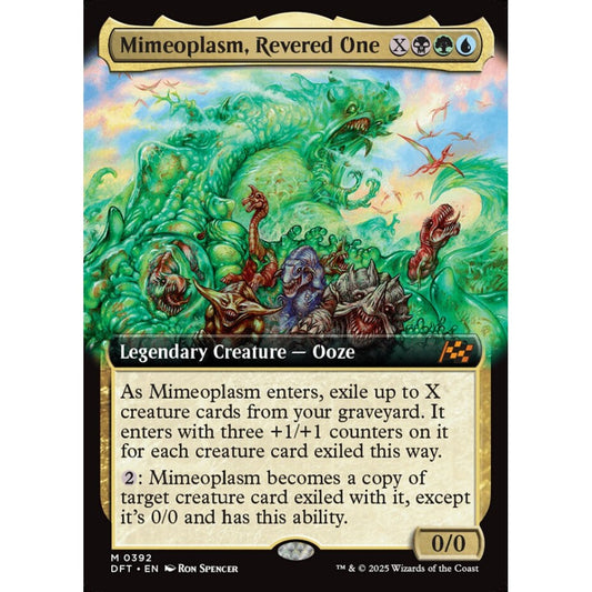 Mimeoplasm, Revered One, 392, mythic, Magic: The Gathering, Aetherdrift