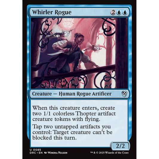 Whirler Rogue, 85, uncommon, Magic: The Gathering, Aetherdrift Commander