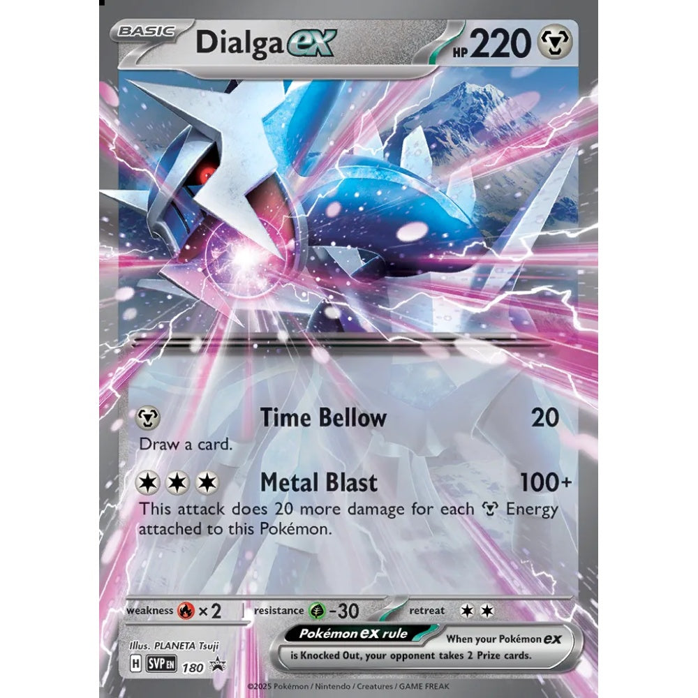 Dialga ex Promo 180 Pokemon Card Game Scarlet & Violet Promos