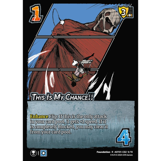 This Is My Chance!!, 9/19, R, UniVersus, Attack on Titan: Battle for Humanity