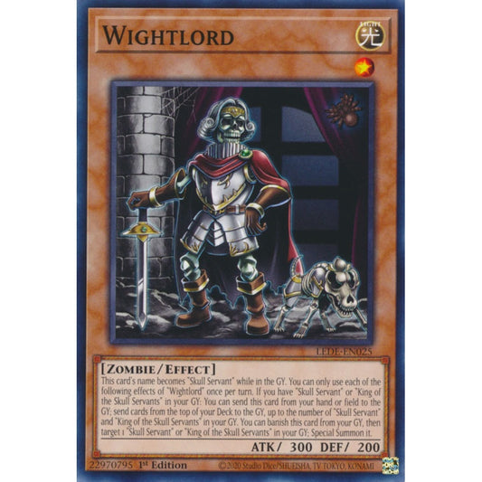 Wightlord, LEDE-EN025, Common, Yu-Gi-Oh!, Legacy of Destruction