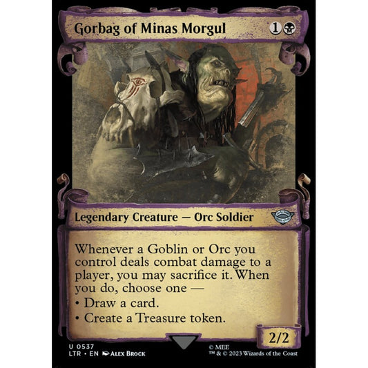 Gorbag of Minas Morgul, uncommon, 537, Magic the Gathering, The Lord of the Rings: Tales of Middle-earth