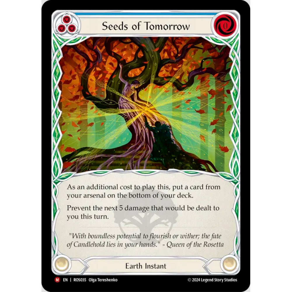 Seeds of Tomorrow, ROS035, Majestic, Flesh and Blood, Rosetta