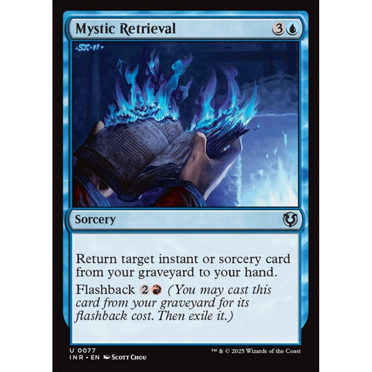 Mystic Retrieval, 77, uncommon, Magic: The Gathering, Innistrad Remastered