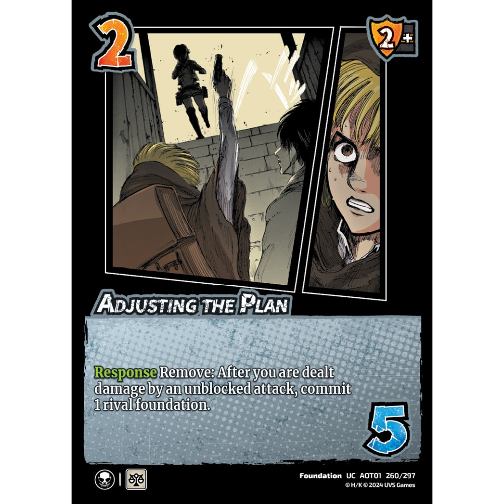 Adjusting the Plan, 260/297, UC, UniVersus, Attack on Titan: Battle for Humanity