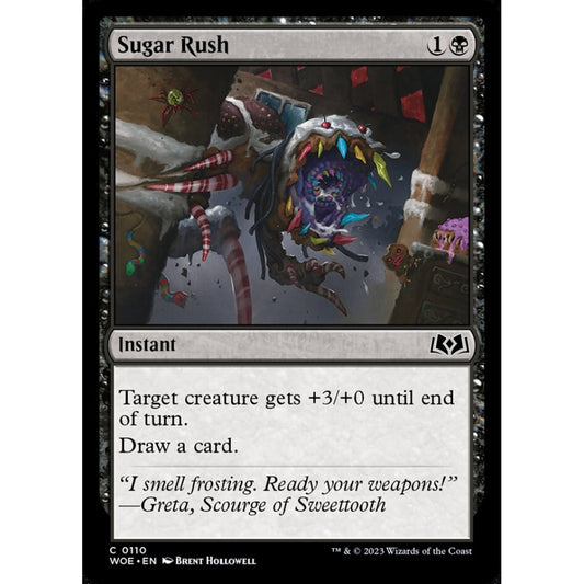 Sugar Rush, common, 110, Magic the Gathering, Wilds of Eldraine