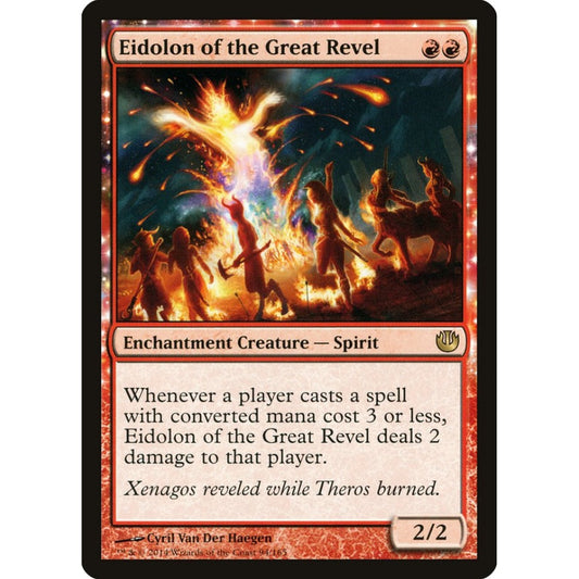 Eidolon of the Great Revel rare 94 Magic the Gathering Journey into Nyx