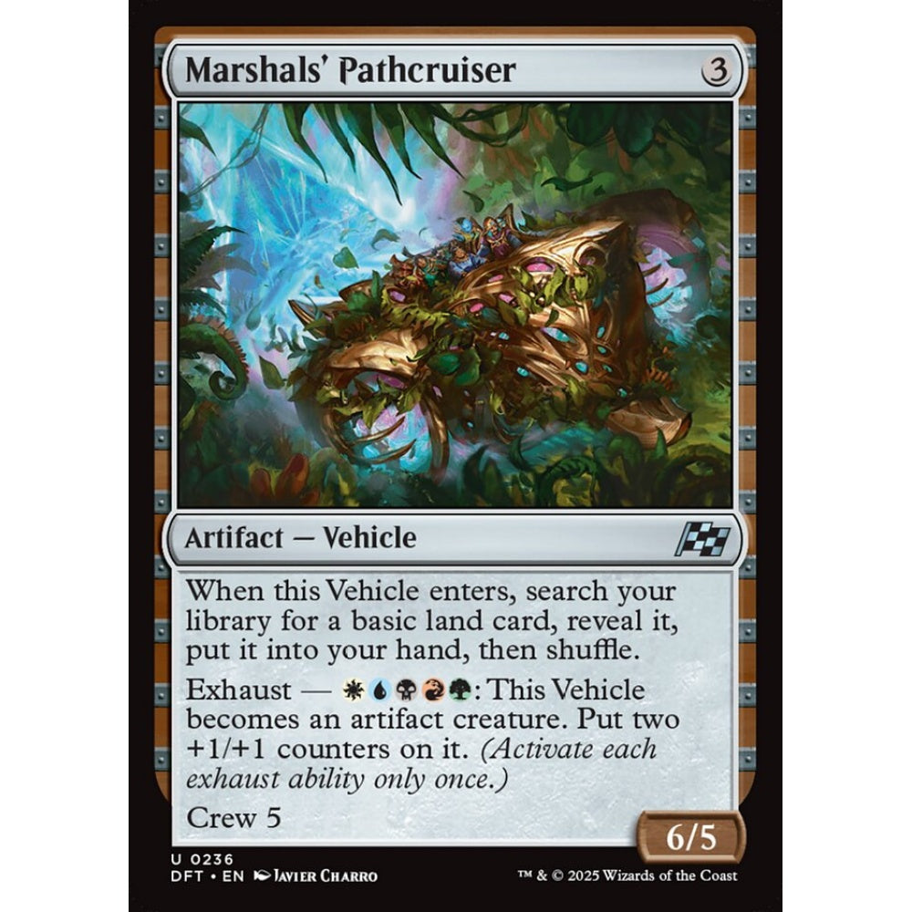 Marshals' Pathcruiser, 236, uncommon, Magic: The Gathering, Aetherdrift