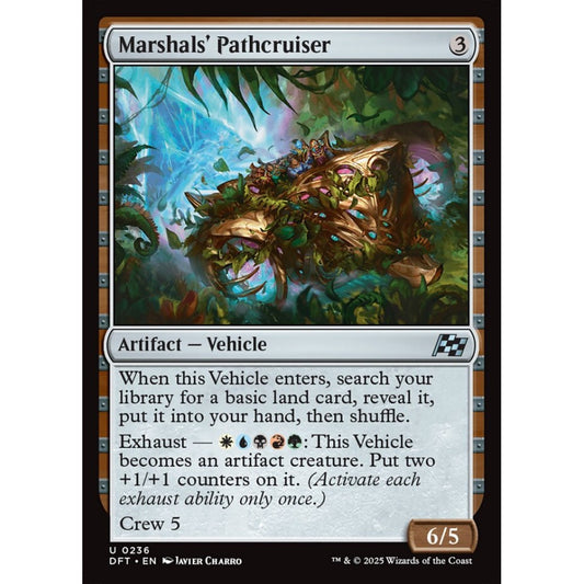 Marshals' Pathcruiser, 236, uncommon, Magic: The Gathering, Aetherdrift