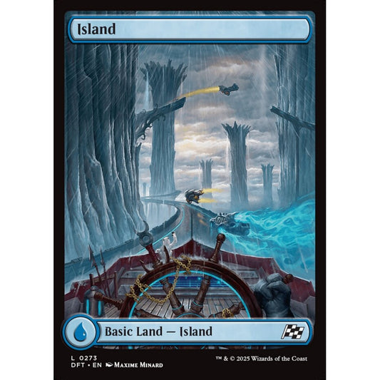 Island, 273, common, Magic: The Gathering, Aetherdrift